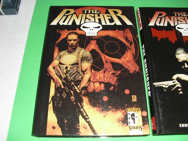 The Punisher vol 1 2 3 Hardcover all 1st print GREAT COND! Marvel Knights Ennis 2