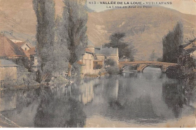 25 - VUILLAFANS - SAN24062 - Vallée de la Loue - La Loue en Aval du Pont