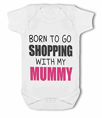 Nata per fare shopping con la mia Mamma-Bambino Gilet Da BWW PRINT LTD