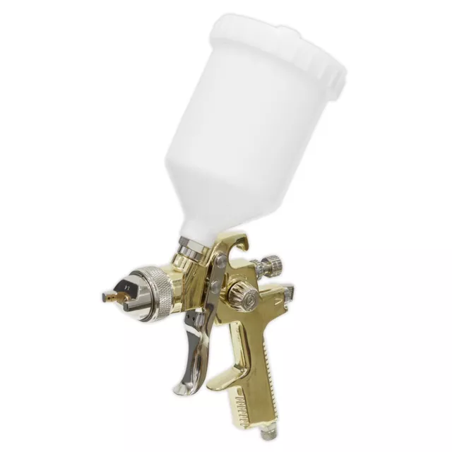 Sealey S701G Spray Gun Professional Gravity Feed 1.4mm Set-Up