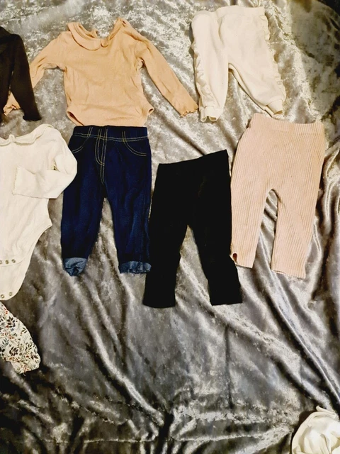 bambine 9-12 mesi pacchetto vestiti prossimi abiti bambino 