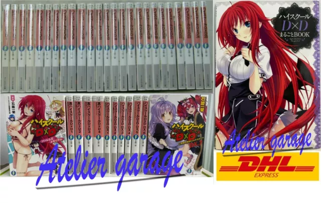 High School DxD Light Novel 1-25 Volume Set [Used]