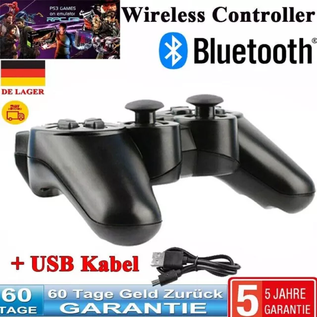 Wireless Bluetooth GamePad Controller Für PS3 Playstation 3 Dual Vibration de