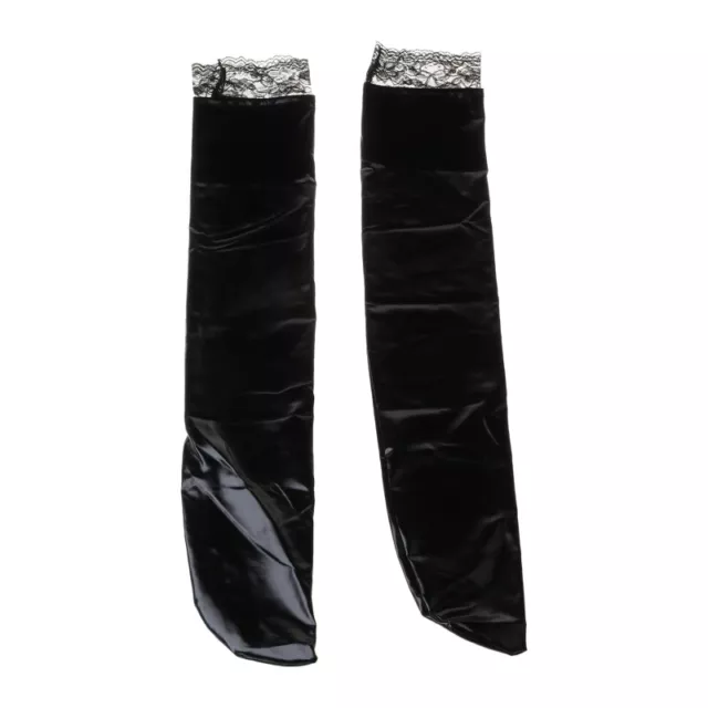 1 Pair Women Fashion Long Latex Rubber Stockings Thigh Tights Pants