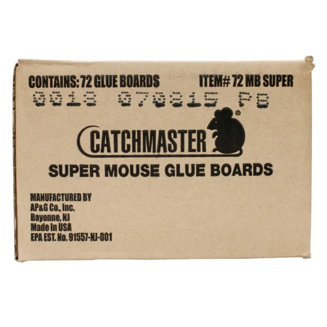 72 Super Mouse Glue Boards Peanut Butter Glue Boards Mouse Glue Traps