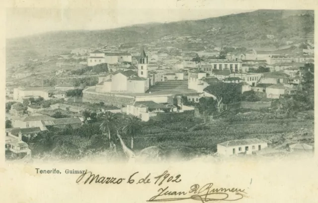 Tenerife Icod Güímar.  Error De Identificación Escrita En 1902.