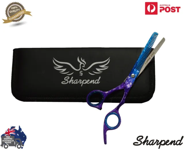 Professional Shears Salon Barber Scissors Hairdressing Hair Cutting Comb Pouch