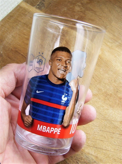 Gobelet Euro 2022 équipe De France FFF, Verre Intermarché, édition Pavard/Karchaoui, Neuf