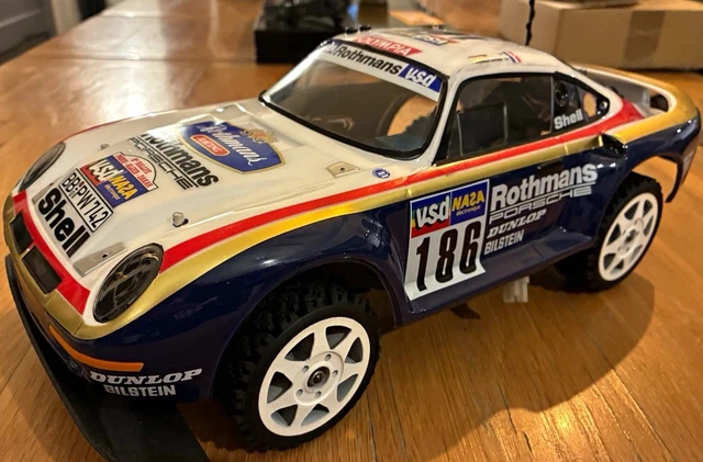 Rc Rally Buggy TAMIYA RC PORSCHE 911 Rothmans Rallye 1/10 Electric 2WD Brushed Buggy £ ...