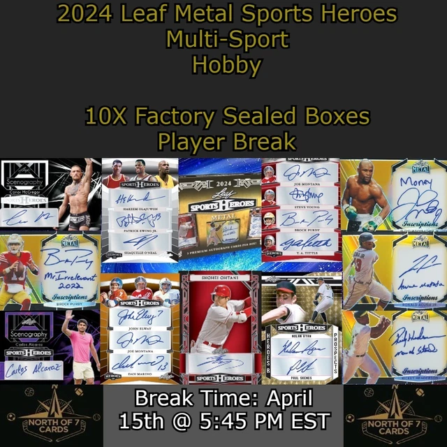 PAIGE BUECKERS 2024 Leaf Metal Sports Heroes Hobby DemiCoque Joueur