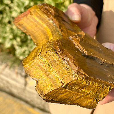 5.14LB Natural tiger's Eye rough raw stone rock specimrn madagescar ZS873