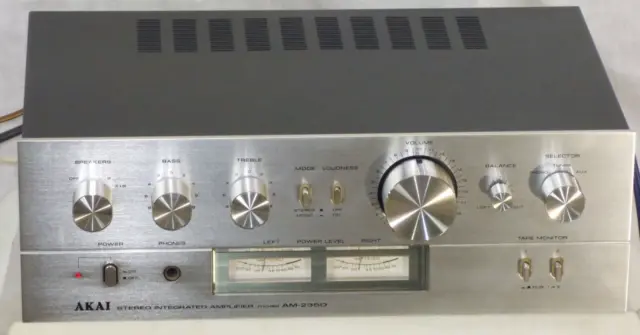 Ampli Akai AM-2350 de 1979-1980 (Pioneer, Sony, Sanyo, Marantz, Denon )🎶