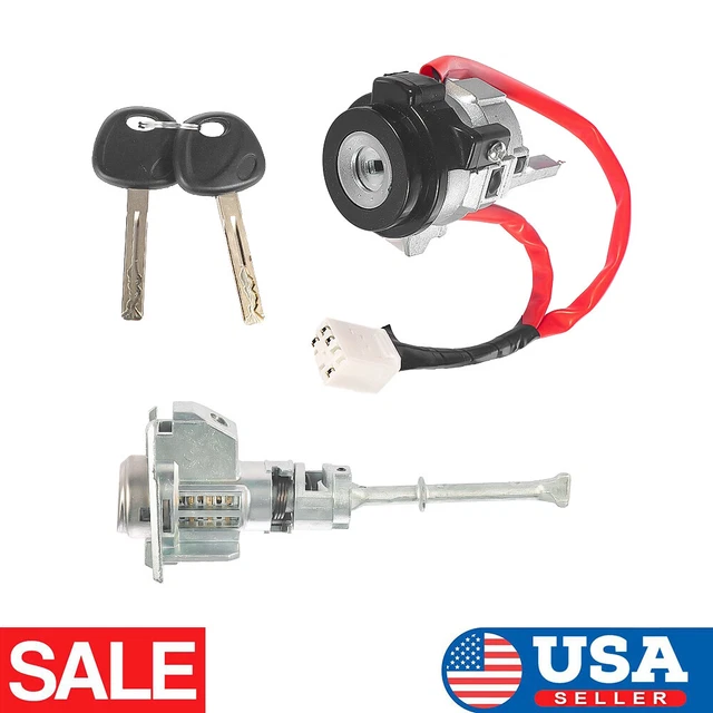 FULL DOOR LOCK Ignition Cylinder Key BARREL Switch For Kia Sportage 11