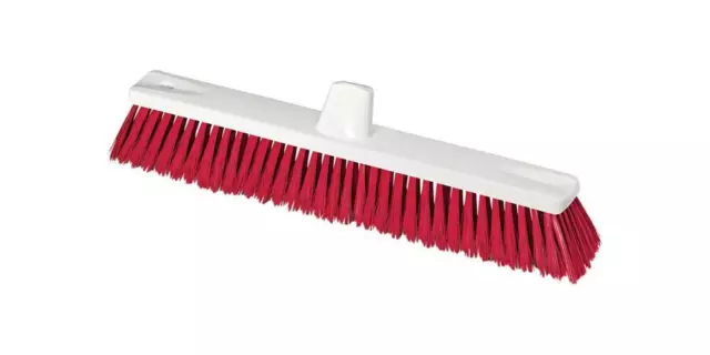 Nölle PROFI BRUSH HACCP-Besen Länge 450 mm Borstenstärke 0,25 mm rot