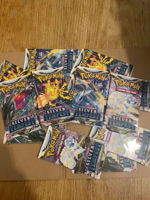 Pokemon TCG silver tempest individual booster packs *sealed* *free post**
