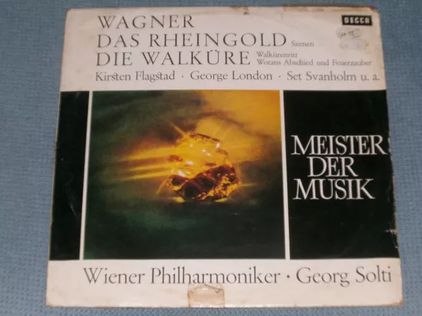 Richard Wagner - Das Rheingold / Die Walküre LP Vinyl Schallplat