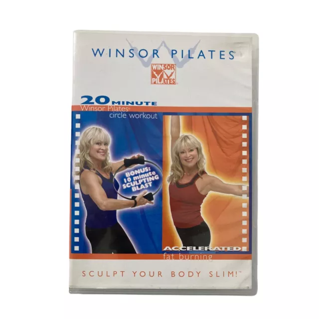 Winsor Pilates Step-by-Step Guide & 20 Minute Workout DVD-TESTED-RARE-SHIP  N 24H