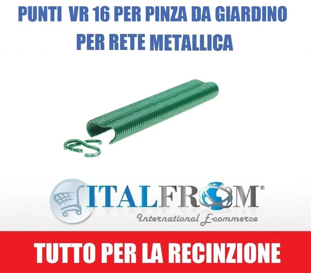 PUNTI PLASTIFICATI VR22 Per Pinza Da Giardino Per Rete Metallica - Foto 4