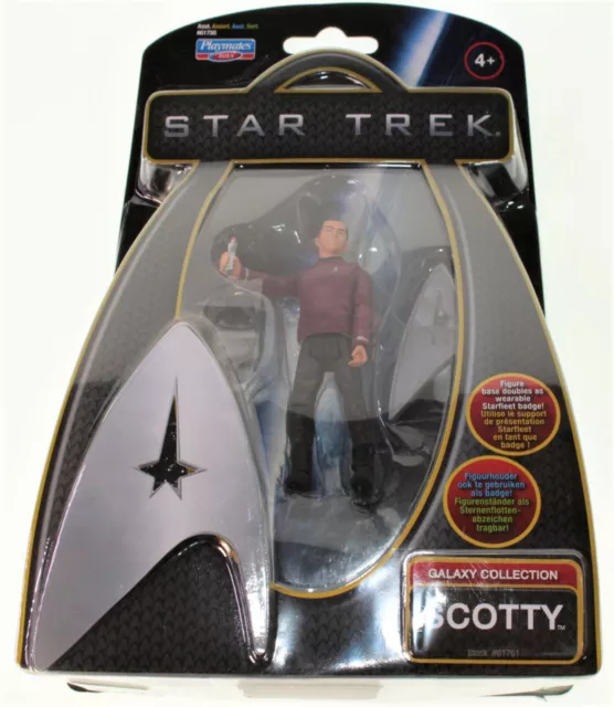Star Trek SCOTTY Galaxy Collection NEW SEALED 2009 Playmates 3.75" 2