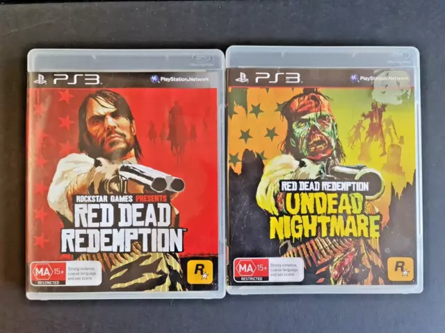 RED DEAD REDEMPTION Game Of The Year Edition - PlayStation 3 PS3 $29.90 -  PicClick AU