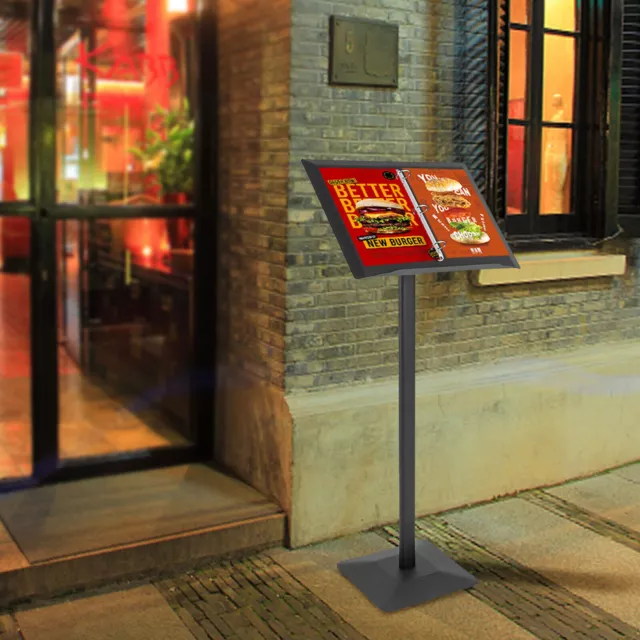 Ring Flexible Binder Stand Menu Stand Catalogue Browser Floor Stand Brochure