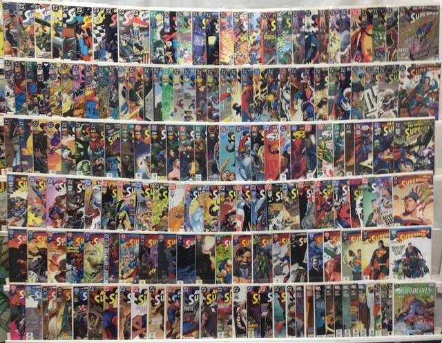 DC Comics The Adventures of Superman Run Lot 426-648 Plus More Read Description