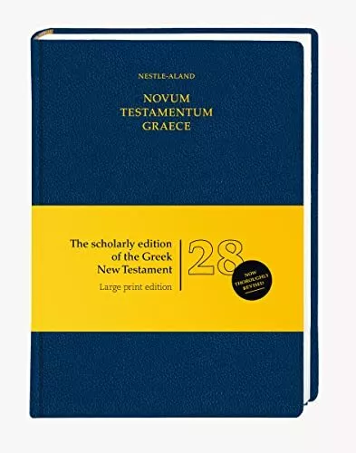 Scholarly Edition of the Greek New Testament-FL-Large Print by Resea HB*.
