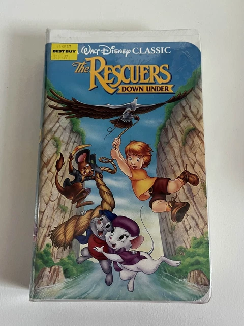 WALT DISNEY CLASSIC The Rescuers Down Under VHS $13.00 - PicClick CA