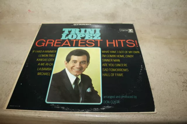 Lp vinyle /  Trini Lopez - Greatest Hits ! (US.1966)