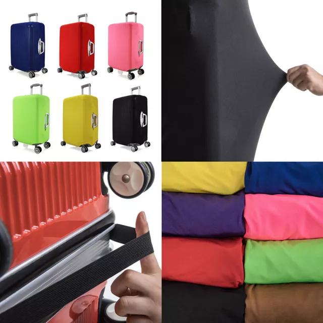 US Elastic Luggage Suitcase Protector Cover Suitcase Anti- Dust Scratch 18" 〕