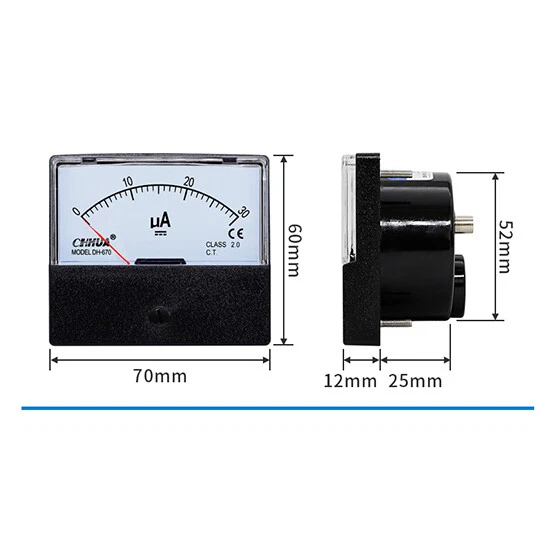 6L2 Analoges Amperemeter 300A/5A - Strommessgerät Für Generator & Schaltungen
