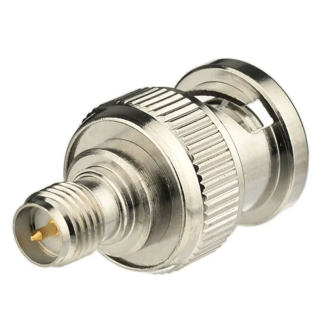 RP-BNC male jack center jack to RP-SMA female jack RF Coaxial adapter connector 2