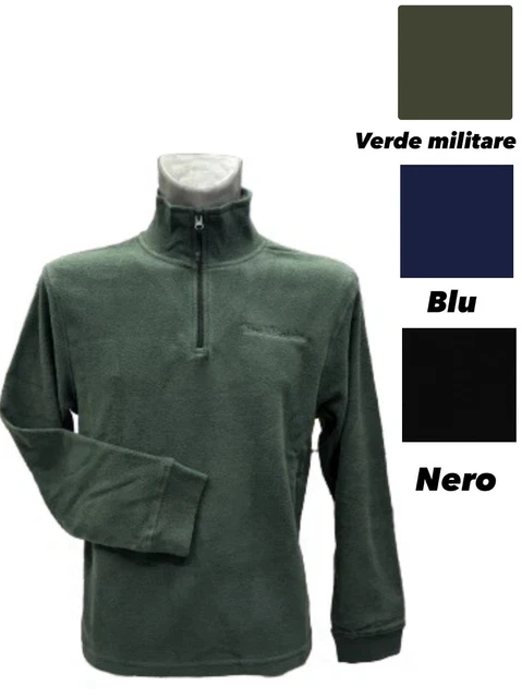 Felpa In Pile Da Lavoro Con Zip U-Power Warm - Foto 11