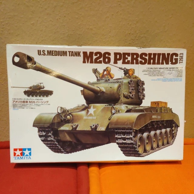 Tamiya M26 Pershing T26E3 1/35 Miniature Model Kit Maquette Char Tank