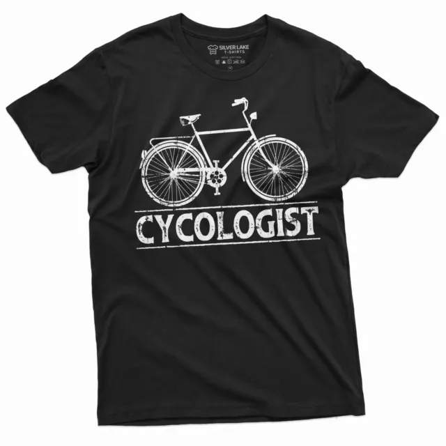 Cycologist Shirt Cool Bike Biker T-Shirt Cycling Lover Tee Biker Gift Ideas