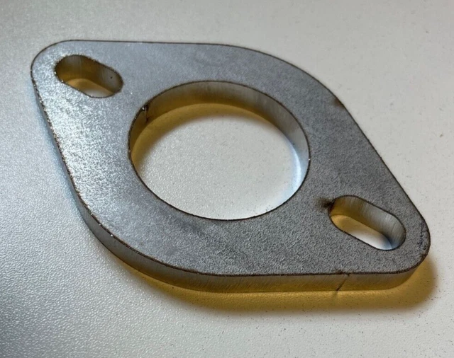 Acciaio Inox 1.75 " 2 Bullone Scarico Universale Flangia