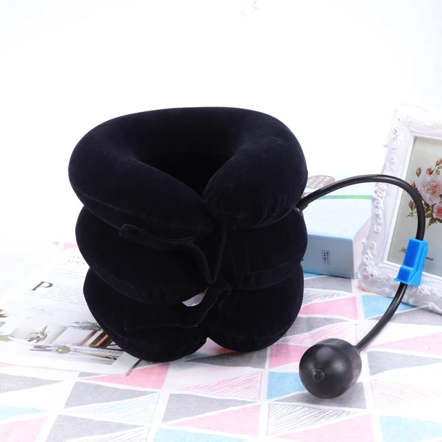 Neck Cushion Stretching Device Spondylosis Pillow Cervical Spine Portable