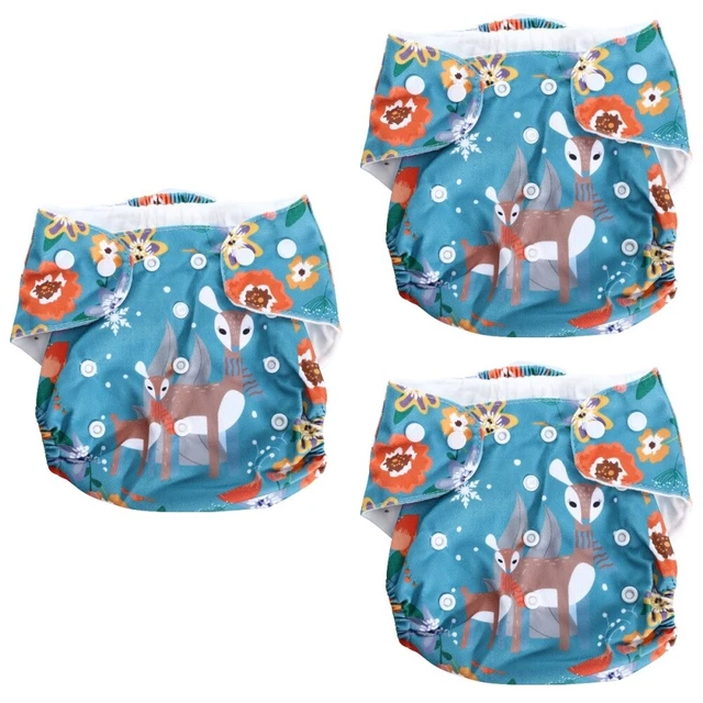 3 Pcs Film Élastique Tpu Pantalon À Couches Bébé De Natation Pour Bébés