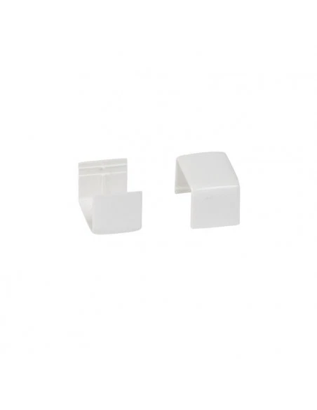 Support 2 postes d'appareillage 45x45 sur plinthe 82x12.5mm LED SYSTEM