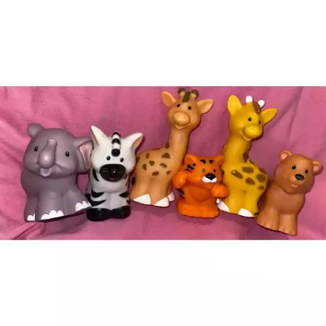 Little people lot Zoo Animals Pretend play Animals