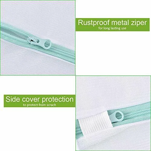 OTraki Large Washing Machine Bag 2 Pack 43 x 35 inch XL Mesh Laundry Bags Hea... 3