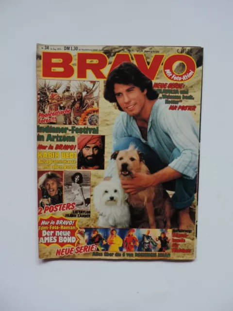 BRAVO Nr. 34 vom 16.08.1979 - John Travolta, Dire Straits, Peter Maffay