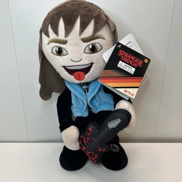 Stragner Things Rocker RARE WALGREENS NETFLIX Stranger Things Eddie Munson Animated Plush ...