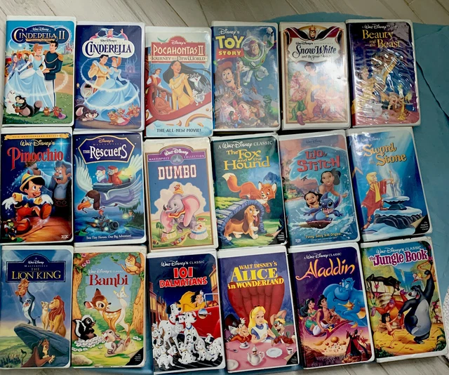 DISNEY VHS TAPES lot £236.12 PicClick UK