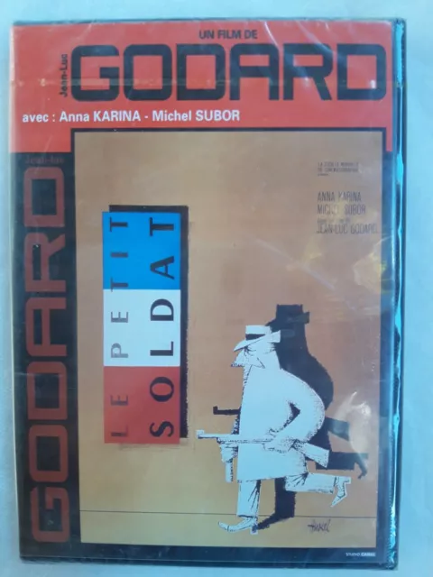 DVD LE PETIT SOLDAT-Anna Karina-Michel Subor-Jean Luc Godard-Neuf