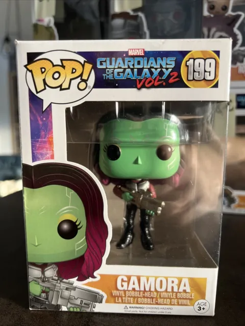 Marvel Guardians of the Galaxy 2 Gamora 199 Funko Pop OVP Rare New