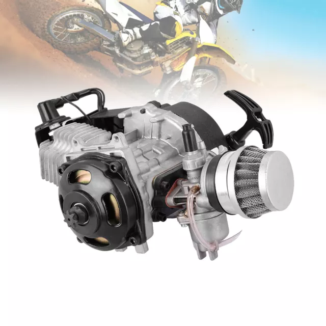 49CC 2-STROKE ENGINE Motor Pull Start Pocket For ATV Mini Quad