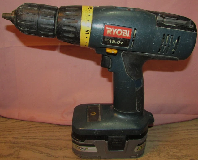 RYOBI P271 Cordless Drill Driver 1/2 Keyless Chuck 18v TOOL ONLY Works  Great