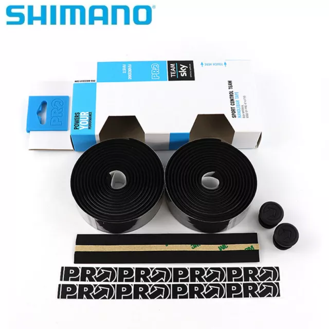 Shimano PRO Sport Control Team 3mm EVA Bar Tape Handlebar Tape Black