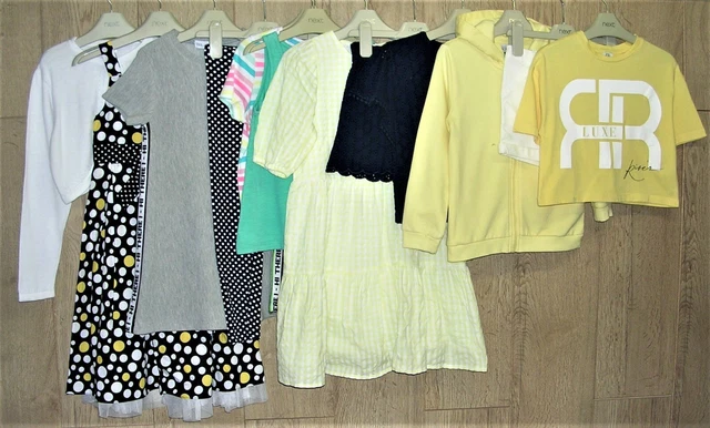 NEXT R ISLAND etc Girls Summer Bundle Dress Shorts Tops Some NEW Age 5-6 116cm
